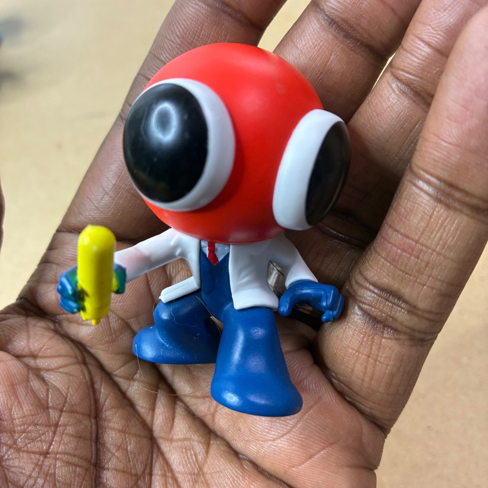 Rainbow Friends Figure Red Scientist from the School Bus Mini Figure‎ Set